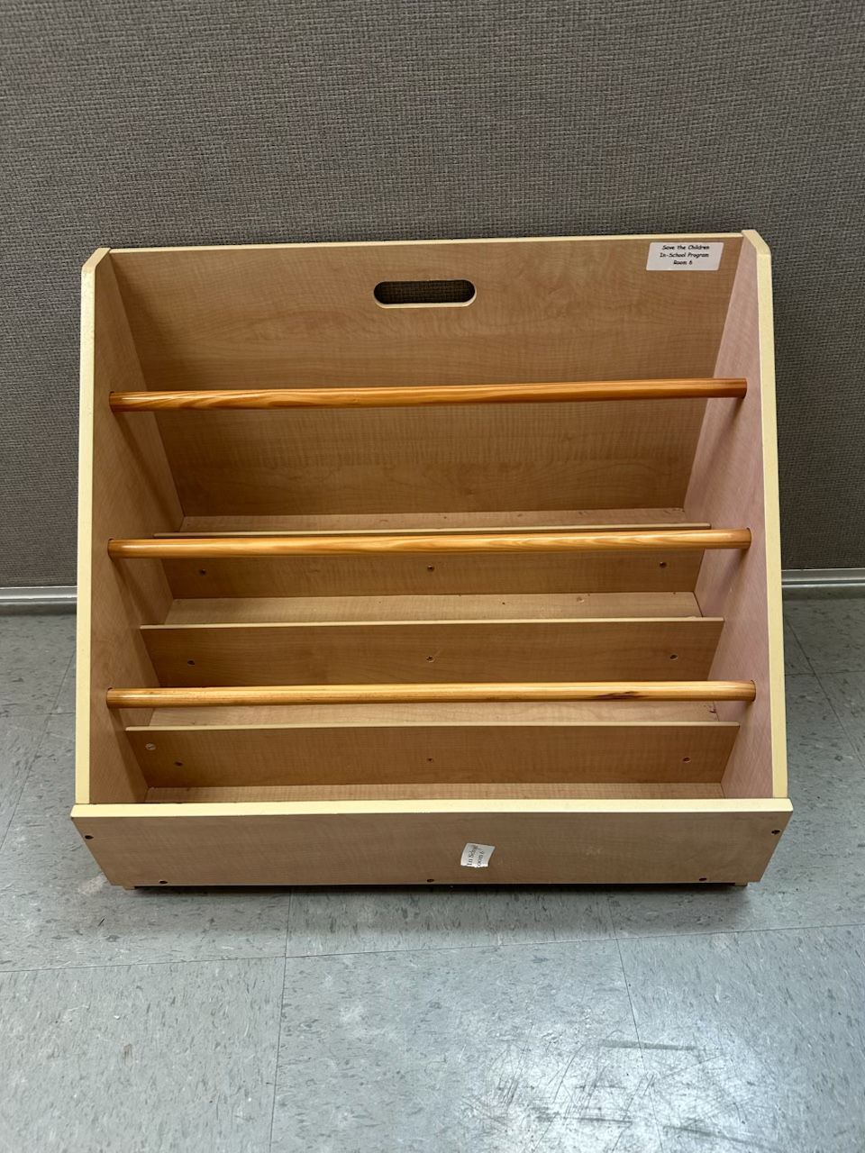 Daycare Toddler Bookshelf