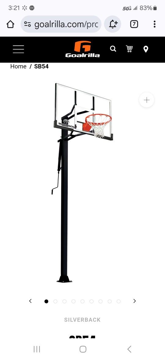 Silverback B5401 BASKETBALL HOOP