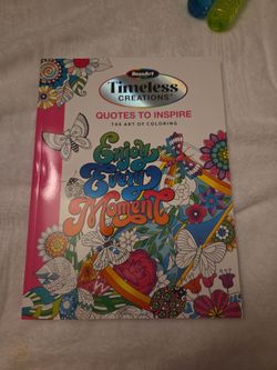 inspiring quotes detailed coloring book
