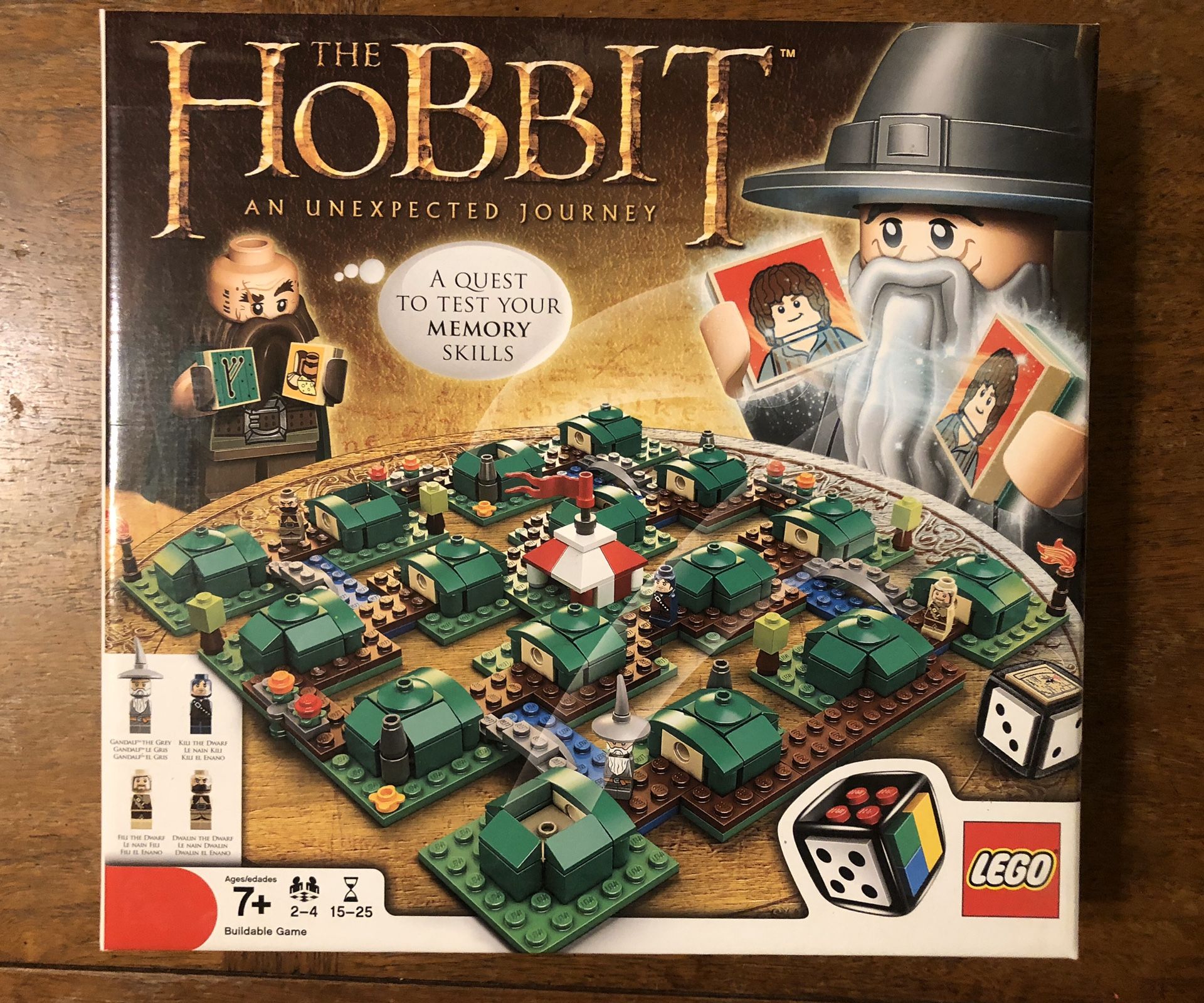 The Hobbit Unexpected Journey LEGO board game