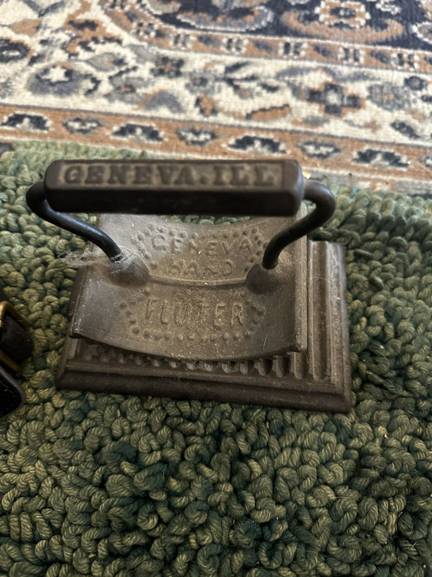 Antique Cast Iron Hand Fluter