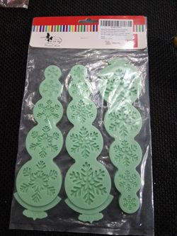Snowflake mold.  All 3 for $8