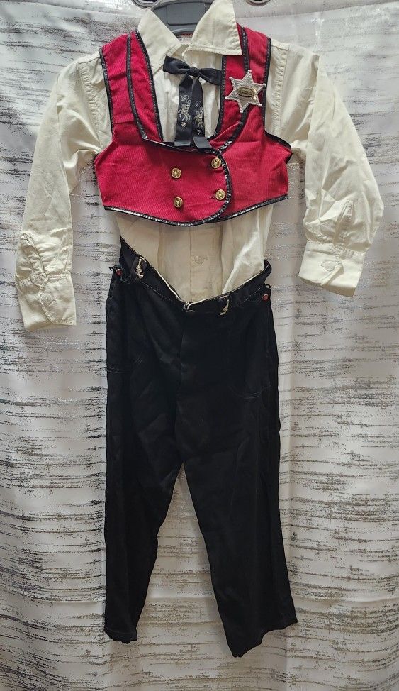 Adorable 1950s "Real Texan" by Betty Leach Childs Outfit