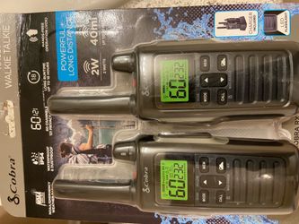 RX685 walkie talkies