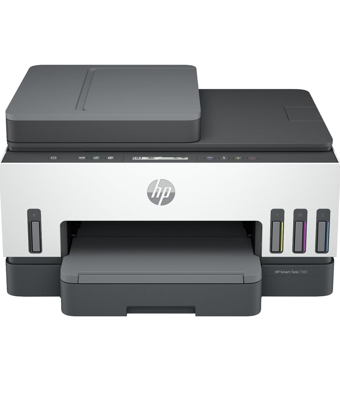 HP Smart - Tank 7301 Wireliss All-In-One Cartridge-Free Ink Printer Up to 2 Year