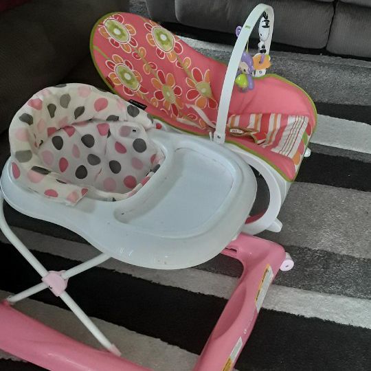 Walker Chair, Baby Chair, Toys 6 Months And Up , Bouncer 