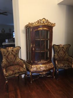 Antique Thrones and Antique Stand