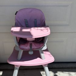 Toddler Girl : BabyJoy  8 In 1 High Chair For $30!!!