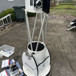 Telescope:  Meade 10” Light Bridge Truss tube Dobsonian