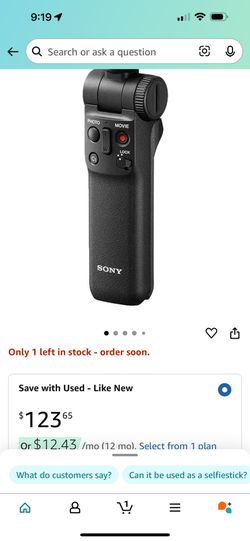 Sony vlogger Kit Never Used 