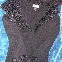 $2 Black Cardigan 