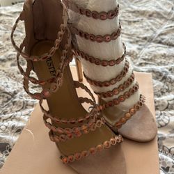 Woman’s Dress Sandals Blush Pink 