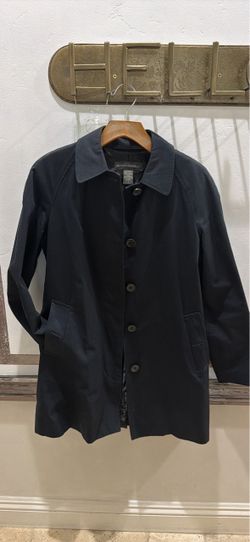 Banana Republic Navy Button-Front Coat- size Small