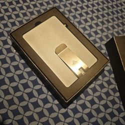 Minimalist Aluminum RFID Blocking Credit Card Wallet with Magnetic Ring