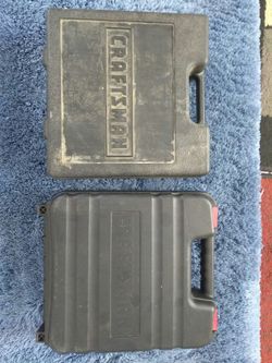 2 Craftsman Drills in Cases. $75