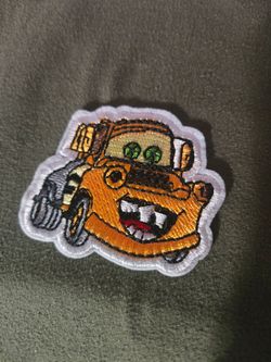 Pixar cars patch Mater character