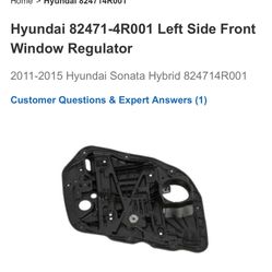 Hyundai 2011-2015 Front Left Side 