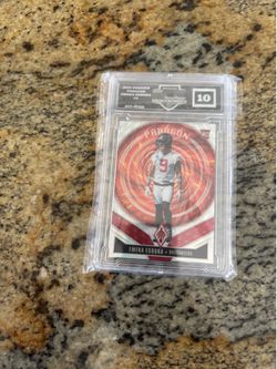 2025 Panini Phoenix Emeka Egbuka Paragon Rookie Card #3 – ECC 10 Gem Mint