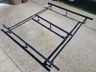 Adjustable Metal Bed Frame for King, Queen or Full