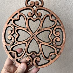 Heart Pattern Trivet from the Pampered Chef