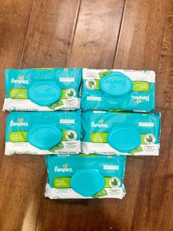 Pampers Free And Gentle Baby Wipes Lot