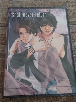 I Shall Never Return DVD Boy Love 16+ Rated NEW SEALED Condition Anime