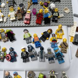 Lego Mini Figs On Sale - Pancake Of 10