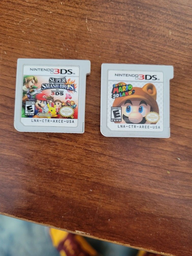 Nintendo  3ds Games