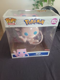 Pokémon Mew Jumbo 10" Funko Pop #852 – Target Exclusive