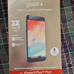 Zagg IPhone Screen Protector 8 plus/7 plus/6s Plus/6 plus