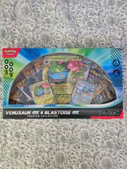 Venusaur EX & Blastoise EX Premium Collection