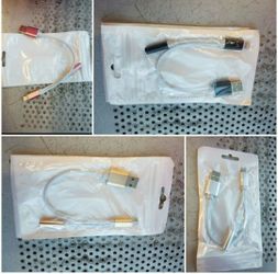 1 iPhone Charger and Headphone splitter