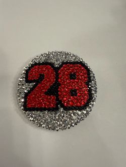 Bling game day buttons