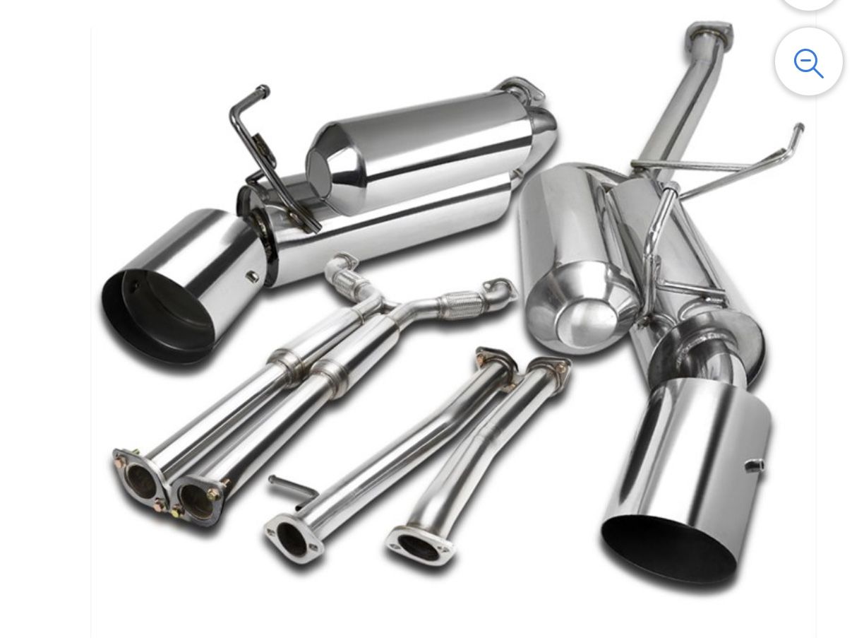 Spec-D Tuning Dual Exhaust Catback Infiniti G35 2Dr Coupe 2003-2007