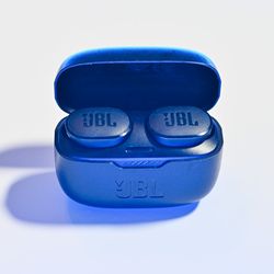Black JBL Bluetooth Earbuds