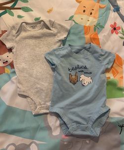 Carters onesies set size 3months
