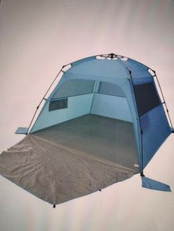 Tent house sun shelter72 in w c114Dx55in 182 H color Blue