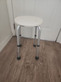 Bathroom/Shower Stool- Height Adjustable