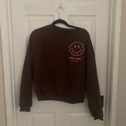 Brown Sweatshirt/pull Over