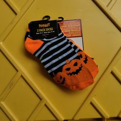 Halloween Pumpkin Socks