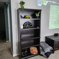 Dark Cherry 5 tier bookcase