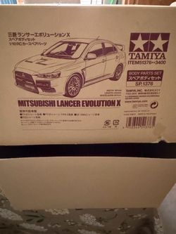Mitsubishi Evo X 1/10 Rc Body