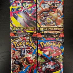 Pokemon TCG - Mega Evolution Bosster Packs