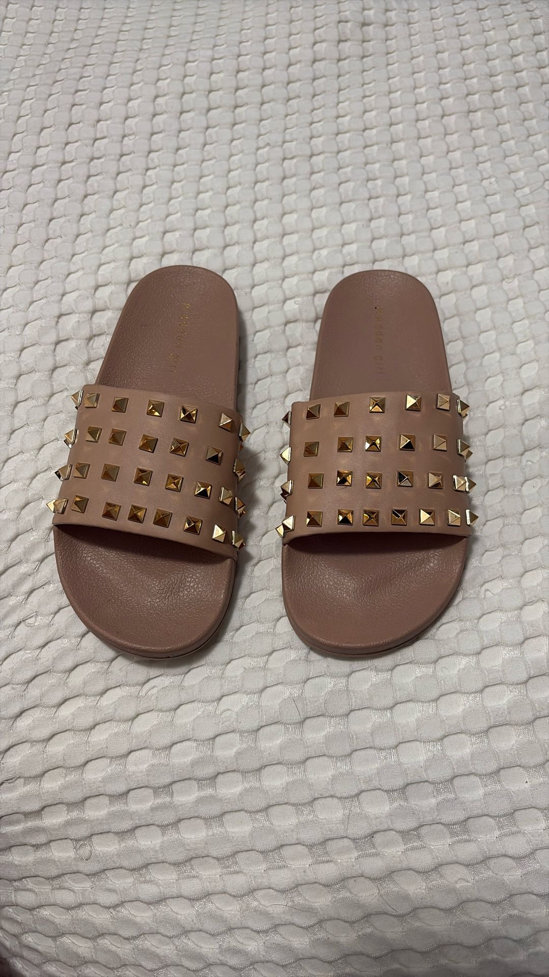 Madden Girl Studded Slides
