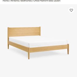 Chloe Platform Bed, Queen