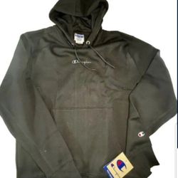 CHAMPION TECH WEAVE MEN'S HEAVYWEIGHT THICK PULLOVER HOODIE SWEATER SIZE LARGE DARK BLACK BRAND NEW WITH TAGS CHECK OUT THE REST OF MY OFFERS. 