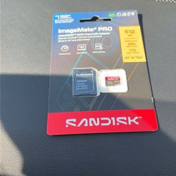 ImageMate PRO 512GB SD card