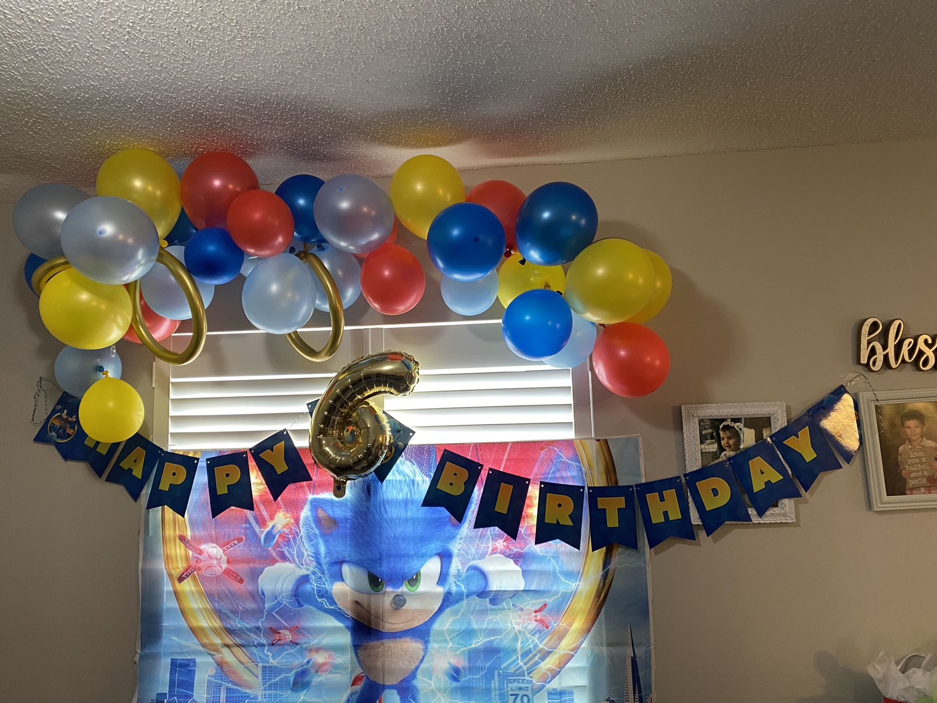 Sonic Birthday Decorations 