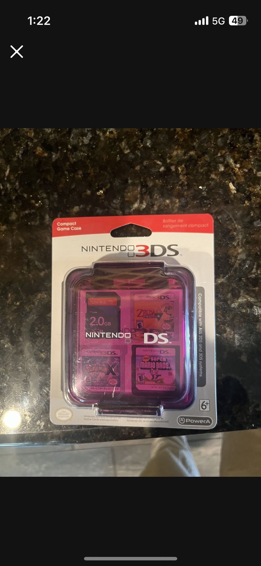 Nintendo 3ds Game Case