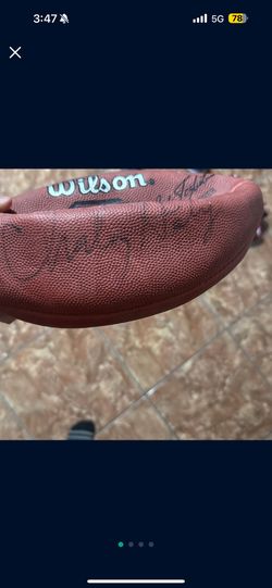 Signed Football
